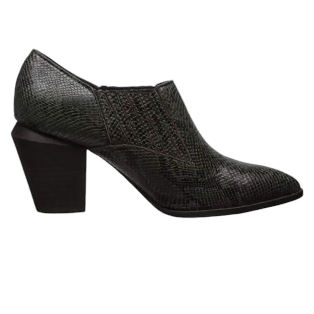 Splendid HERTHA II Womens Faux Snakeskin Ankle Bootie - NIB